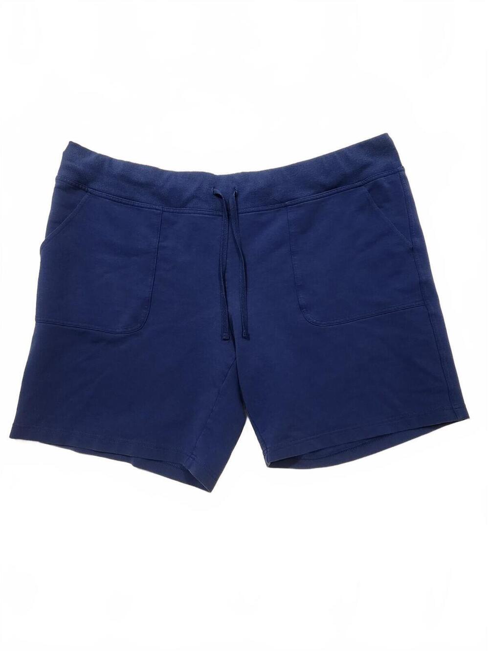 Athletic Works Royal Blue Lounge Shorts. Womens Size XXL. 7.5 Inch inseam